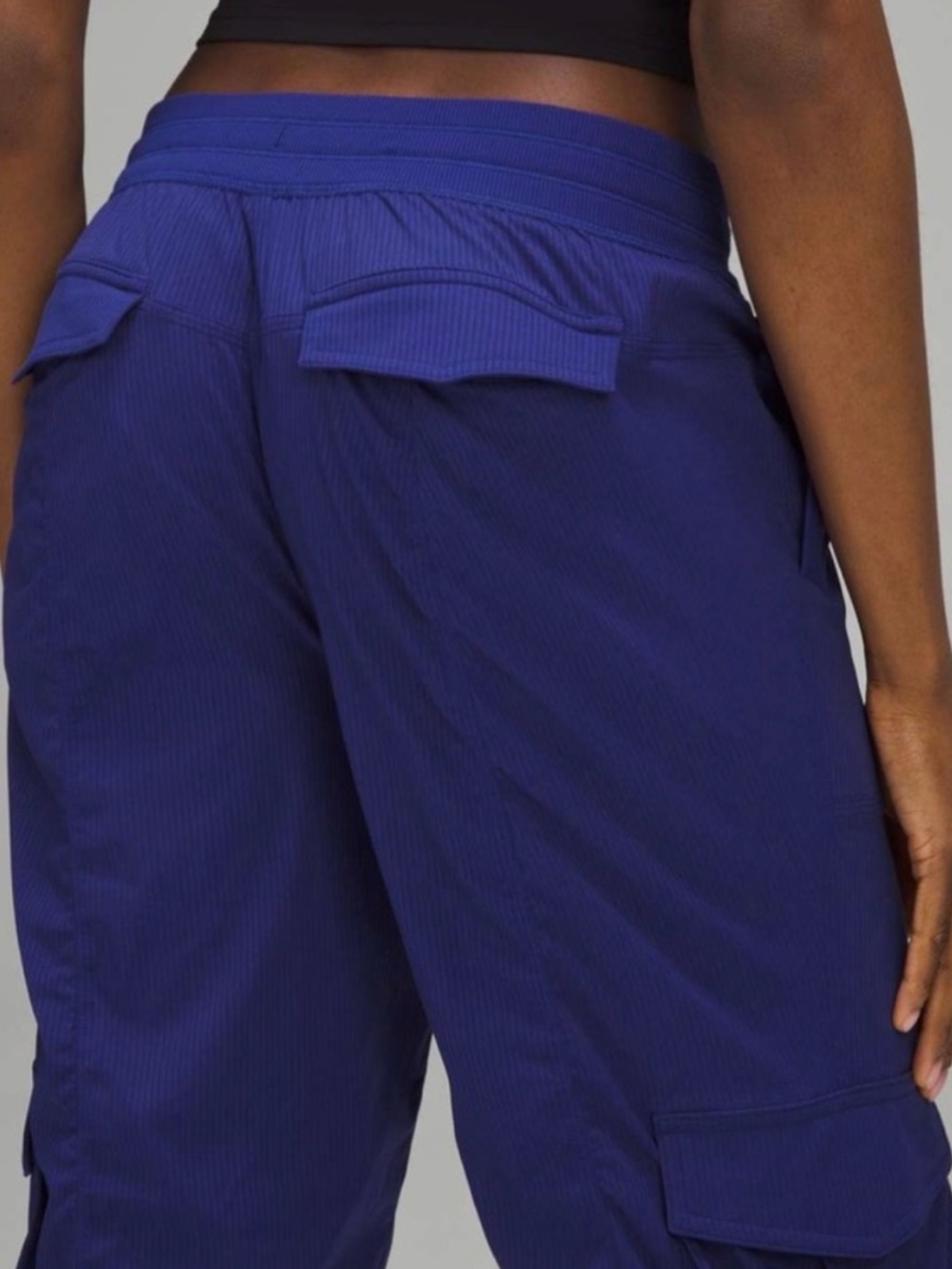 Lululemon Dance Studio Relaxed-Fit Mid-Rise Cargo Pant Larkspur SZ M - Picture 5 of 8